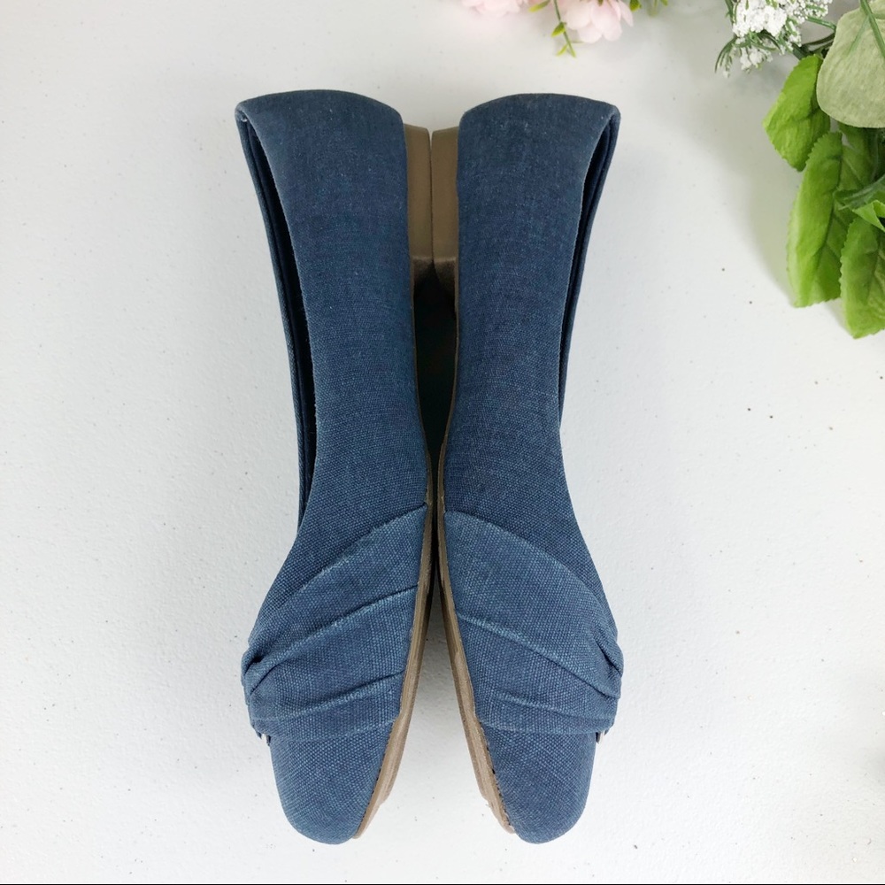 Seychelles Blue sandals slip on size 6 (#42) - Picture 2 of 8